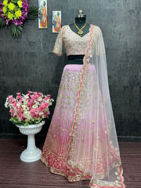 NEW PARTY WEAR LEHENGAS CHOLI WITH DUPATTA LC-1537