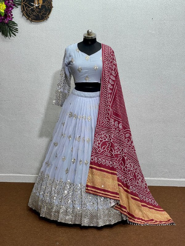 NAVRATRI SPECIAL  LEHENGA CHOLI WITH DUPATTA LC-1578