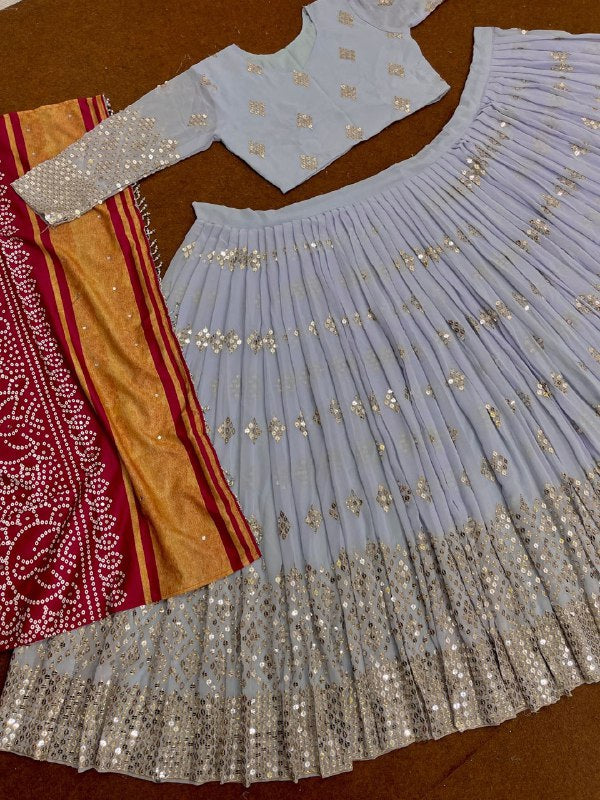 NAVRATRI SPECIAL  LEHENGA CHOLI WITH DUPATTA LC-1578