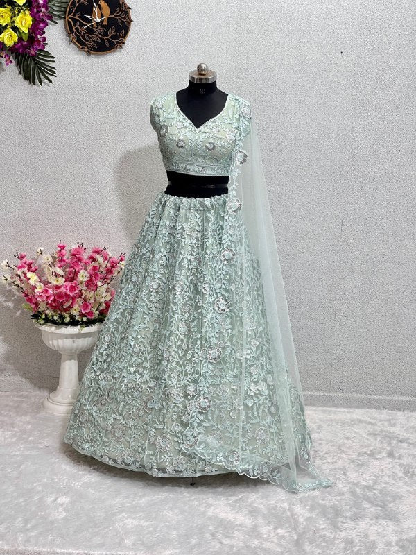 New Bridal Wear Lehenga Choli With Dupatta LC-1590