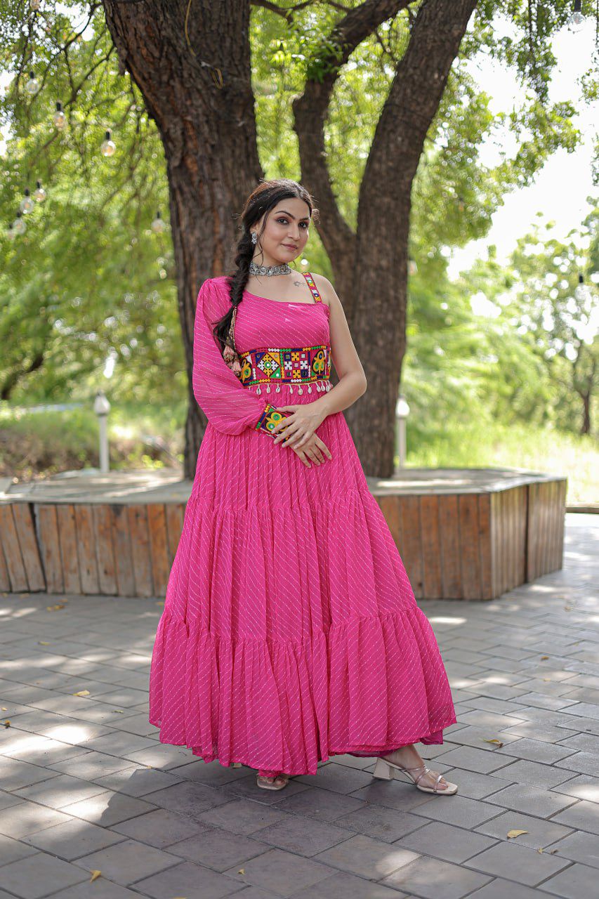 Navratri Special Gown In 2 Colours