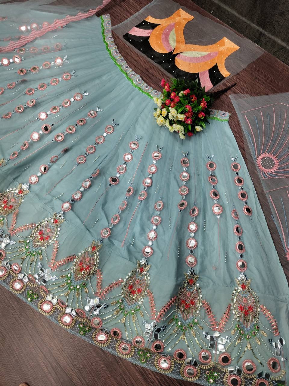 New Party Wear Lehenga Choli With Dupatta Set DD-04