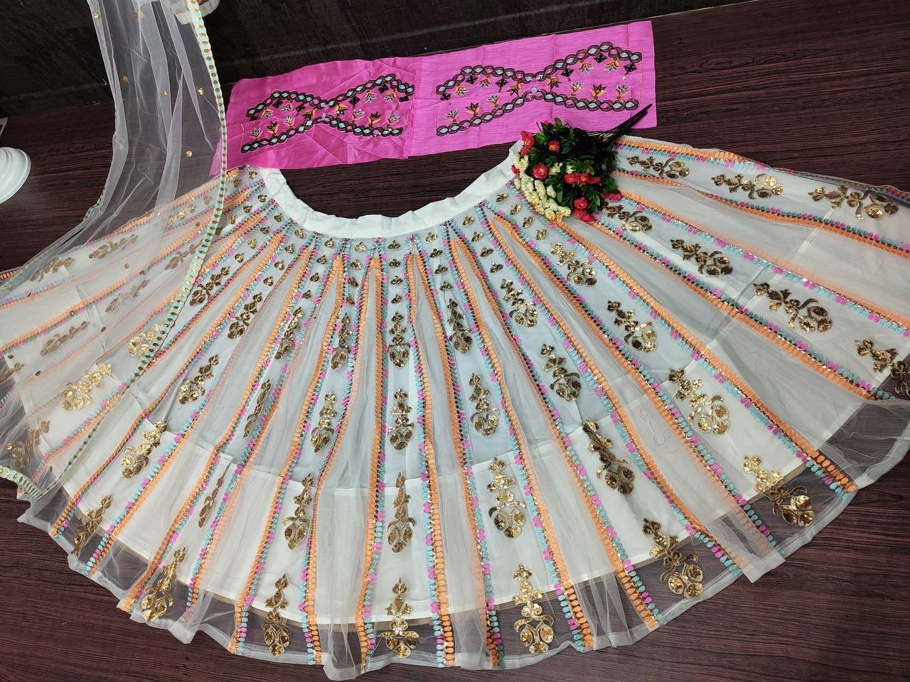 New Party Wear Lehenga Choli With Dupatta Set DD-05