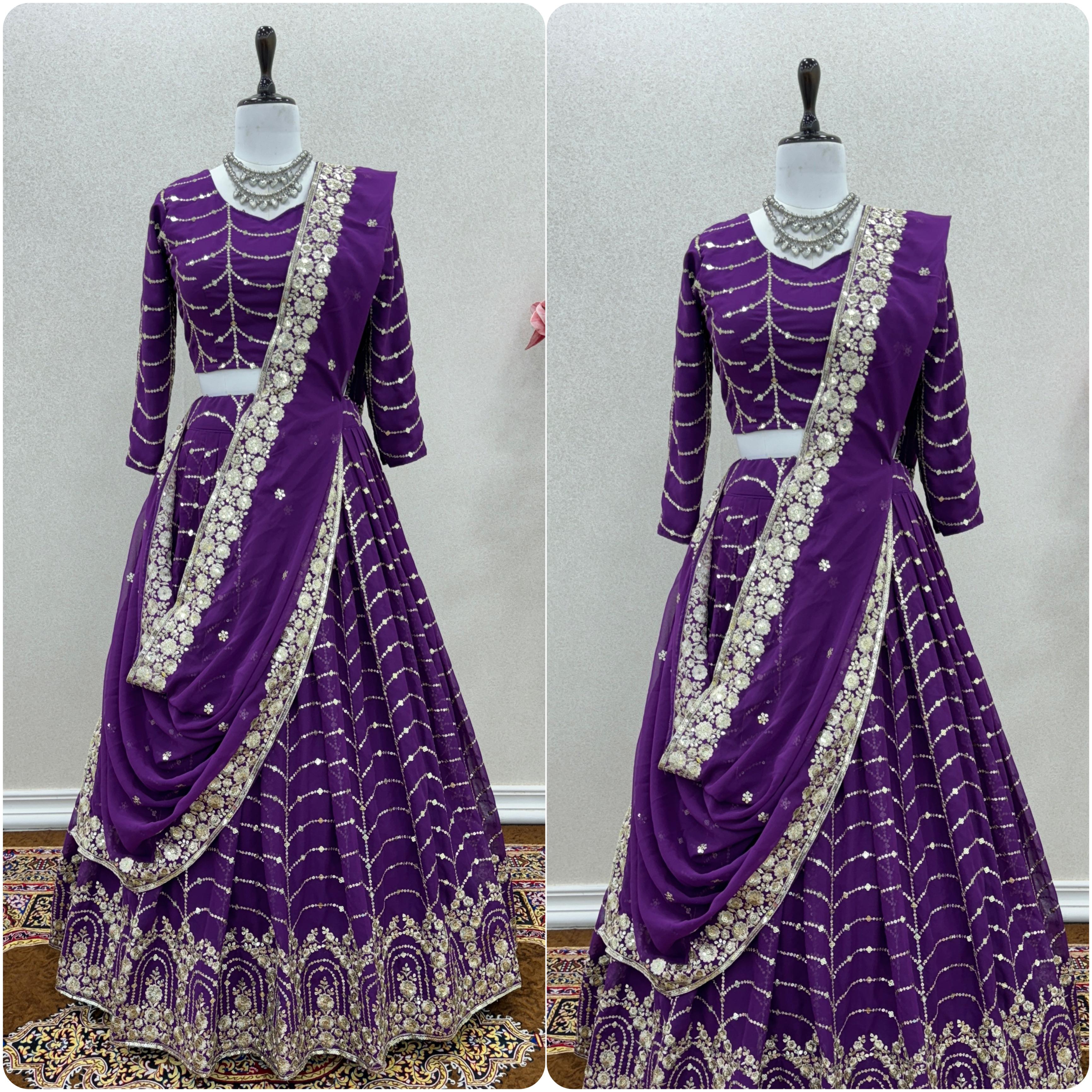 Designer Lehenga-Choli In 5 Colours