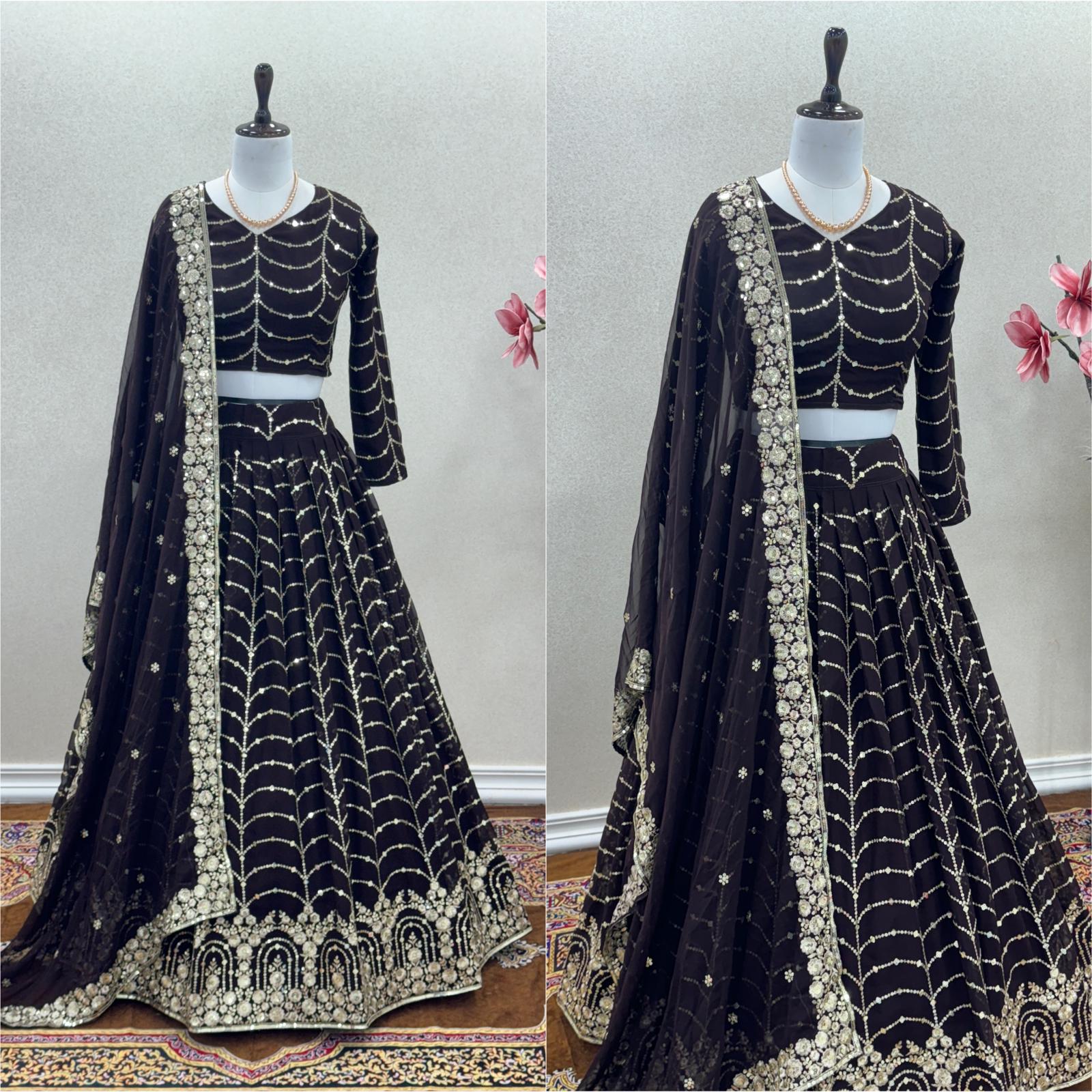 Designer Lehenga-Choli In 5 Colours