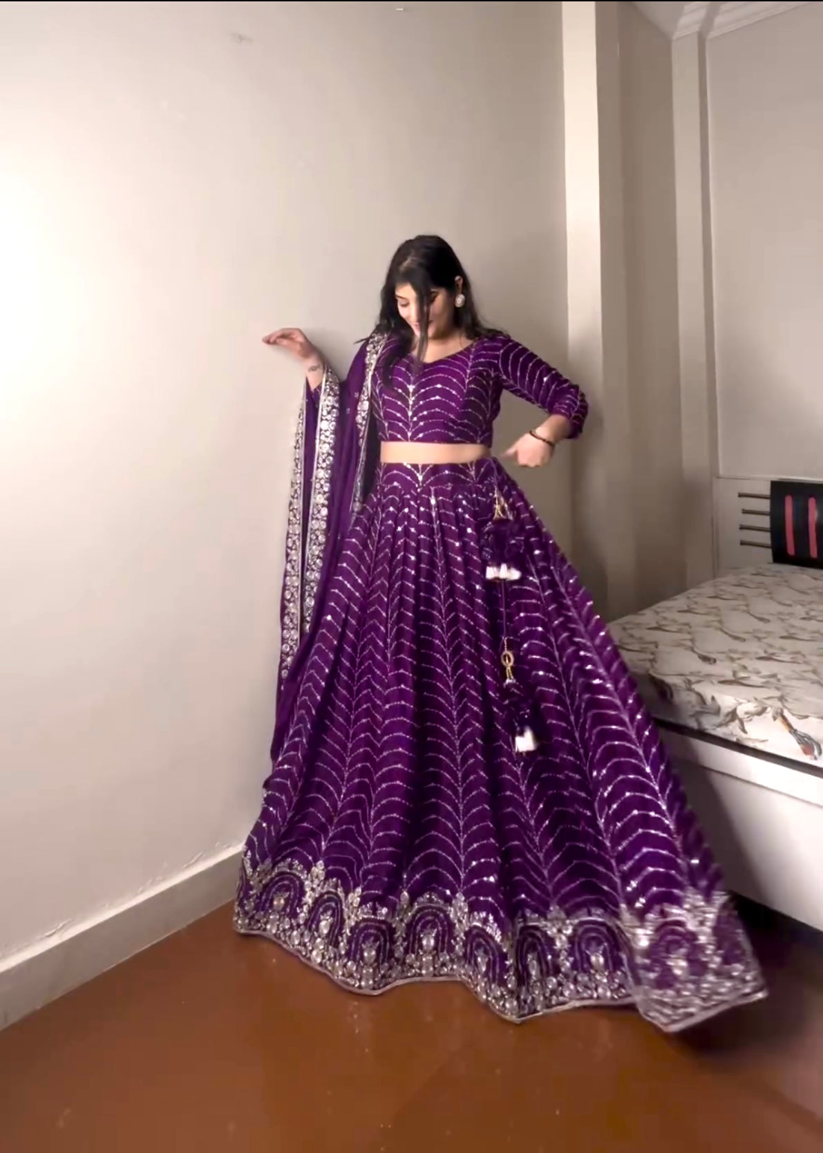 Designer Lehenga-Choli In 5 Colours