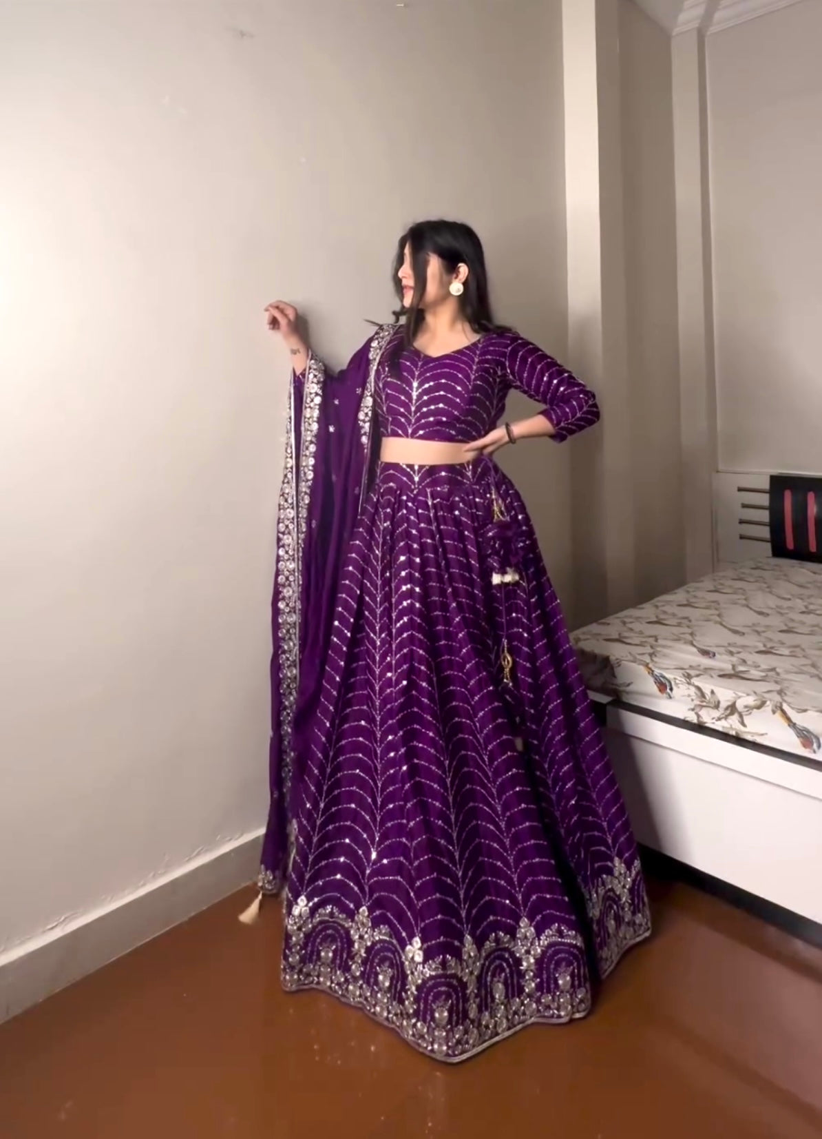 Designer Lehenga-Choli In 5 Colours