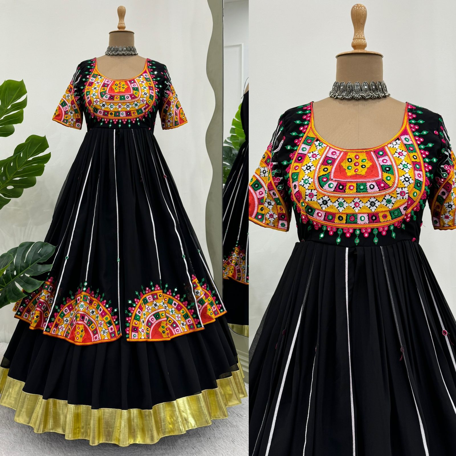 DESIGNER HEAVY EMBROIDERY SEQUENCE WORK TOP LEHENGAS WITH DUPATTA