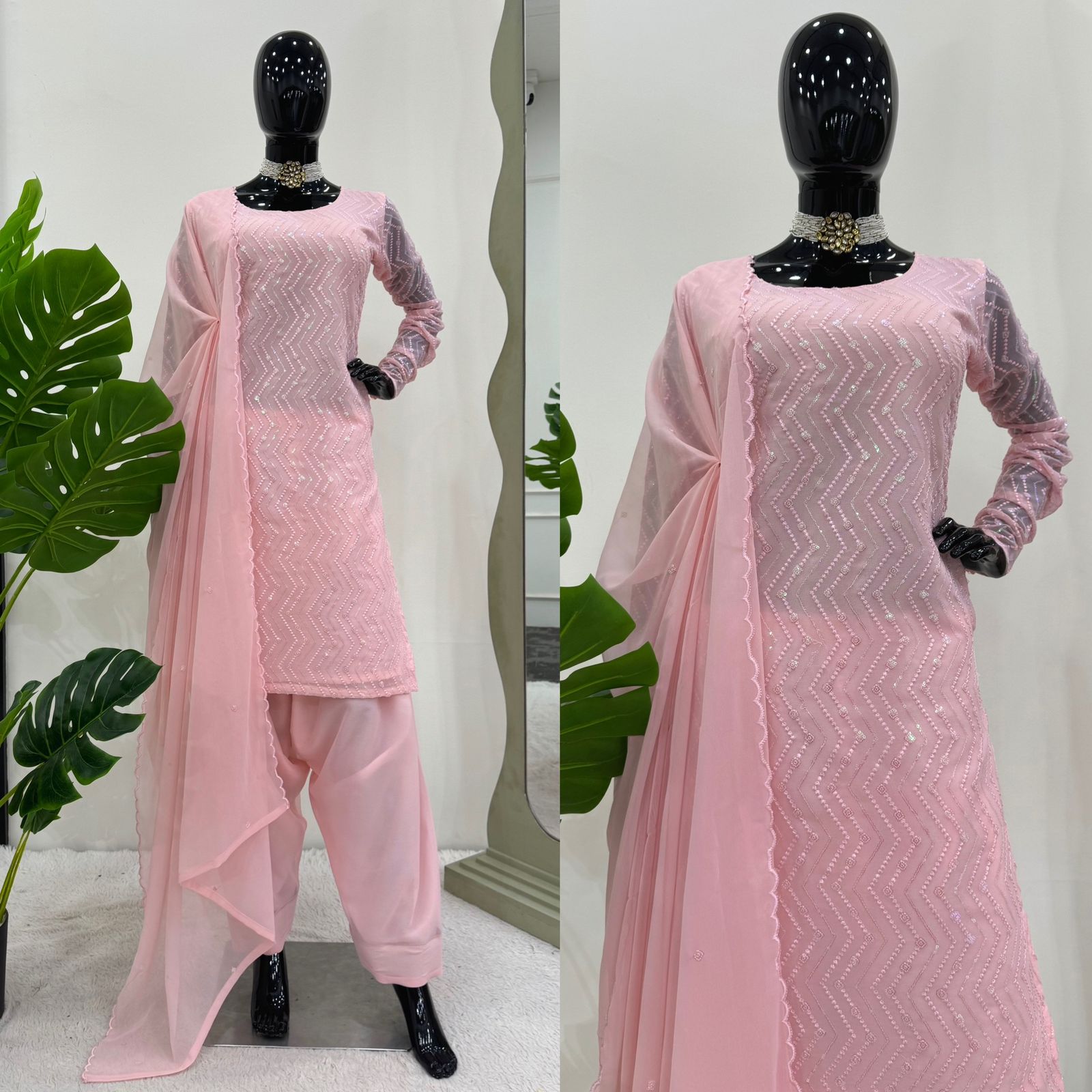 Party Wear Look Fancy Top-Dupatta and Fully Stitched Sharara