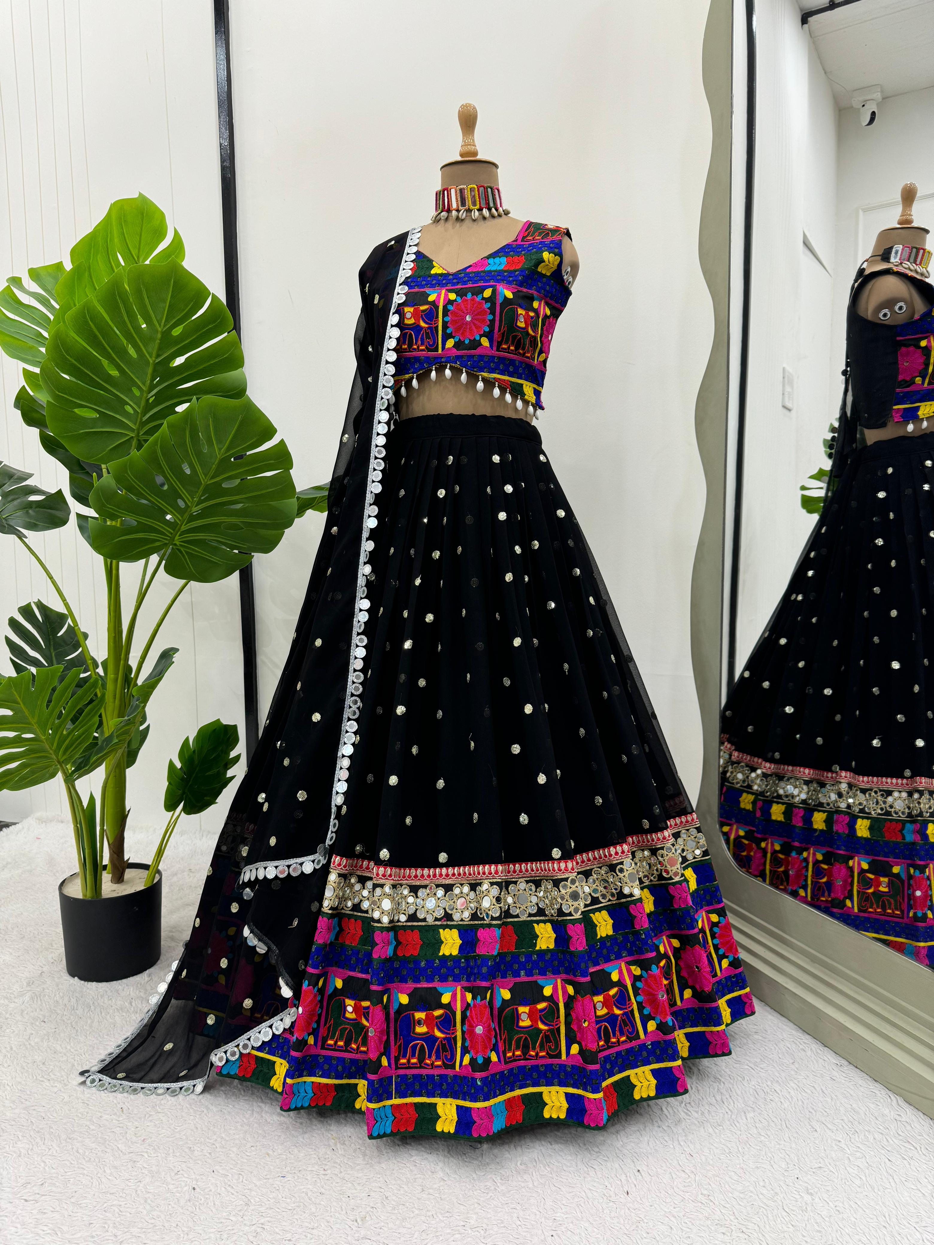 Navratri special Lehengascholi