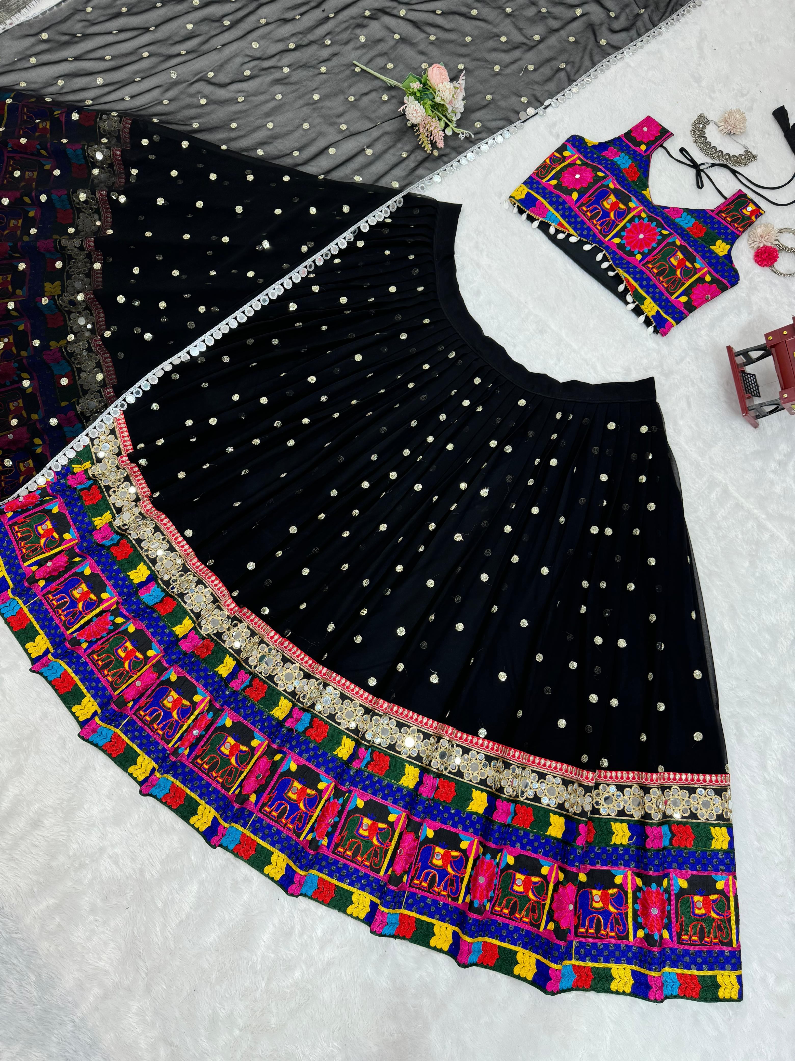 Navratri special Lehengascholi