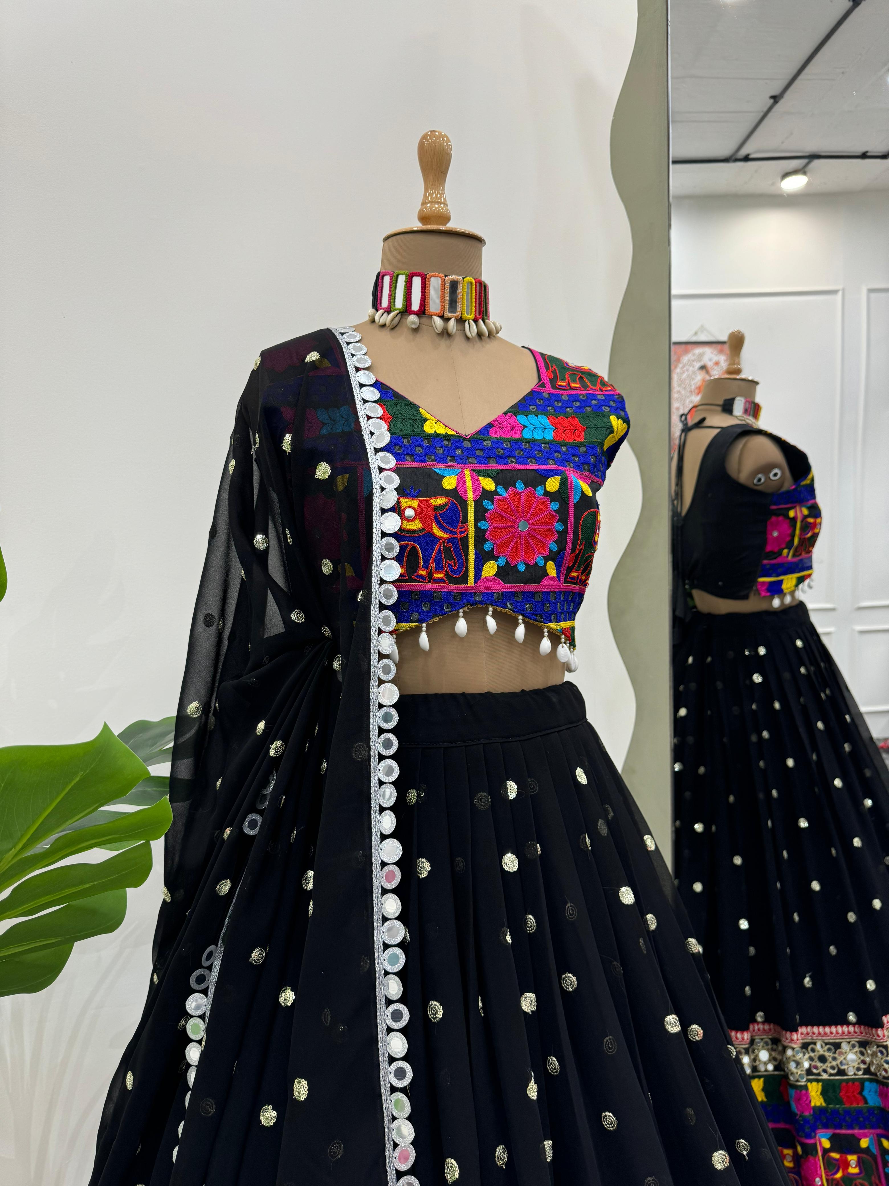 Navratri special Lehengascholi