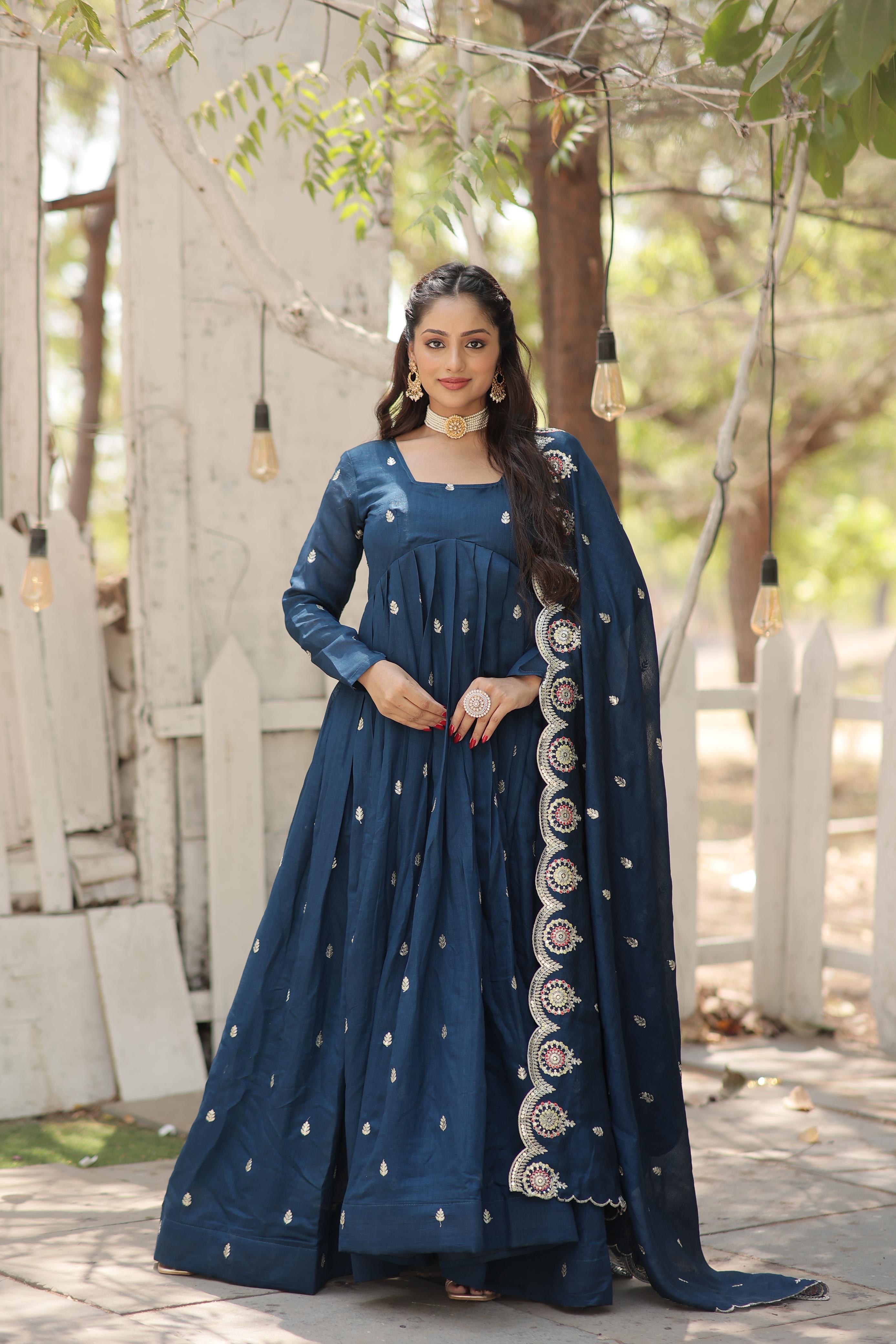 GOWN WITH DUPATTA