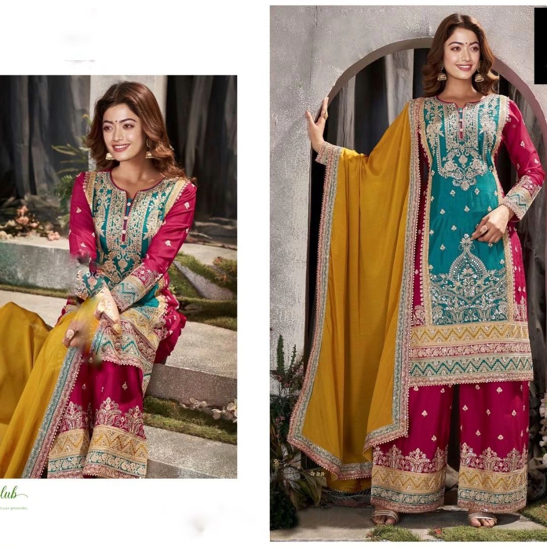 Top-Bottom And Dupatta Set Fully Stitched Ready To Wear Collection