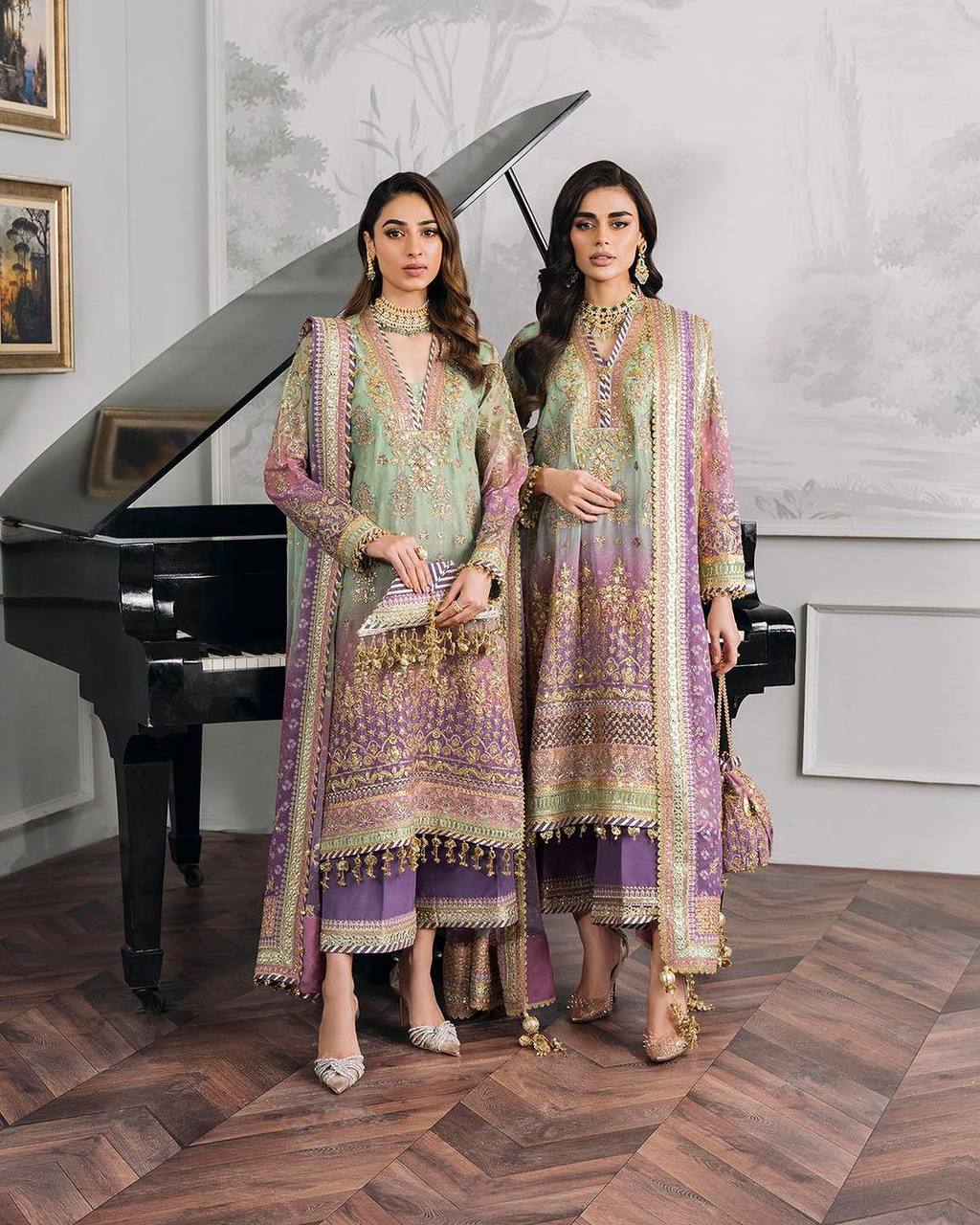 Trending Eid Collection Georgette Salwar Suits KF-1632